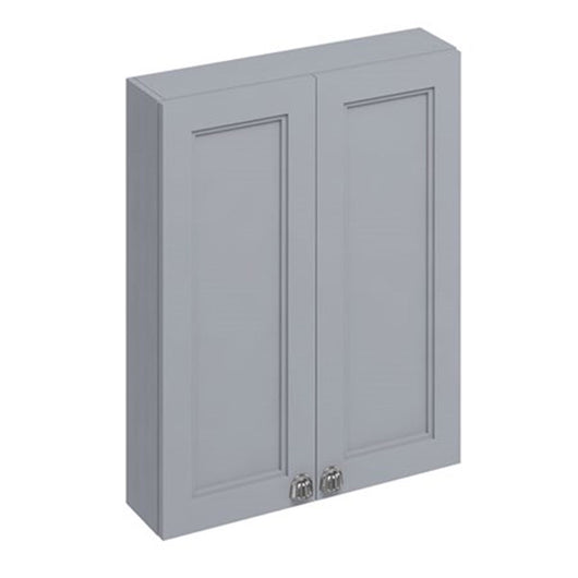  Burlington 600 x 750mm 2-Door Wall Mounted Cabinet - Grey