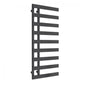 Reina Florina Designer Heated Towel Rail - 1235 x 500mm - Anthracite - welovecouk