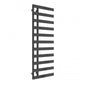 Reina Florina Designer Heated Towel Rail - 1525 x 500mm - Anthracite - welovecouk