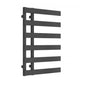 Reina Florina Designer Heated Towel Rail - 800 x 500mm - Anthracite - welovecouk