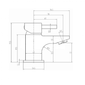 Serene 400mm Floorstanding Cloakroom Vanity Unit & Close Coupled Toilet Pack