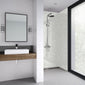 Wetwall Galaxy White Shower Panel - 2420 x 1200mm - Clean Cut