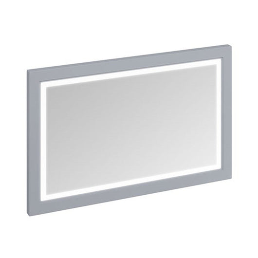  Burlington 1200mm Wooden Framed Mirror with LED Illumination - Grey