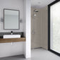 Wetwall Hazel Linen Shower Panel - 2420 x 590mm - Tongue & Grooved