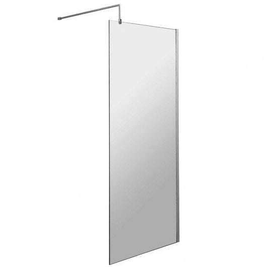  ShowerWorX 1200mm Wet Room 8mm Screen & Support Bar