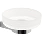 Vado Infinity Frosted Glass Soap Dish & Holder