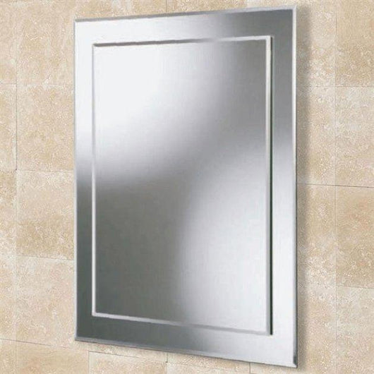  HiB Estelle 700mm x 500mm Designer Bathroom Mirror