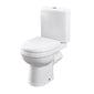 Evo Close Coupled Toilet & 555mm Full Pedestal Basin - welovecouk