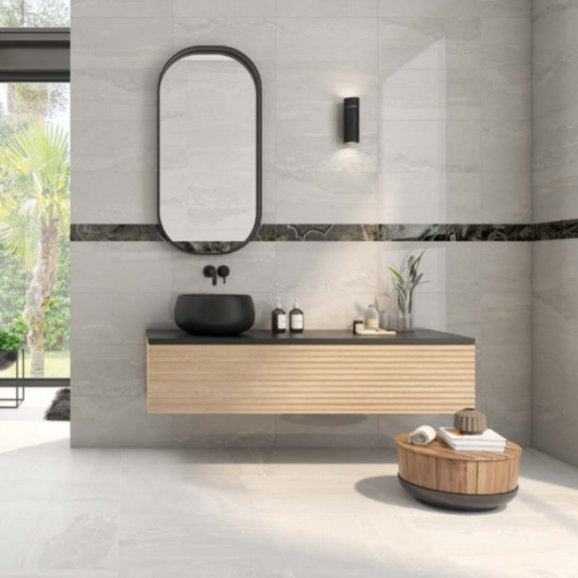  Cut Sample: Jade Blanco Rectangle Porcelain Tile - welovecouk