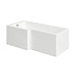 L-Shaped 1700 x 850/700 Shower Bath - welovecouk