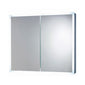 Hera 700mm x 800mm Illuminated Double Door Mirror Cabinet