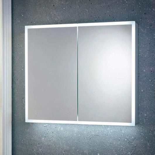  Hera 700mm x 600mm Illuminated Double Door Mirror Cabinet