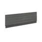 1800mm Bath Front Panel - Anthracite Woodgrain