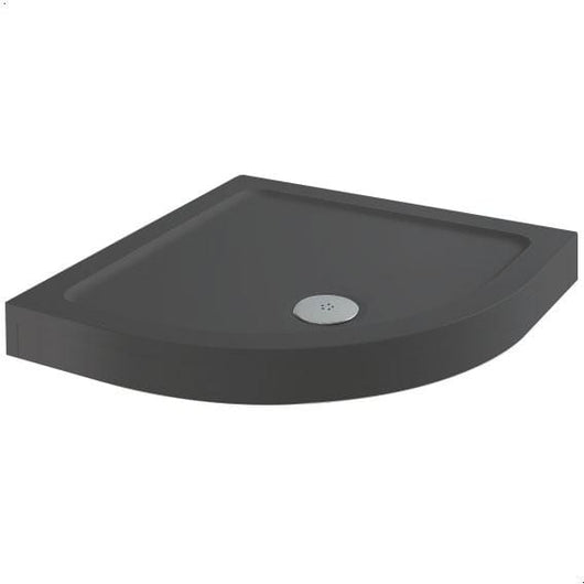  700 x 700mm Quadrant Stone Grey Slate Easy Plumb Shower Tray