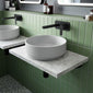Round Sit-On Countertop Basin 350mm Wide