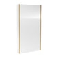 Monty 1700 L-Shaped Brushed Brass Combination Complete Bathroom Suite