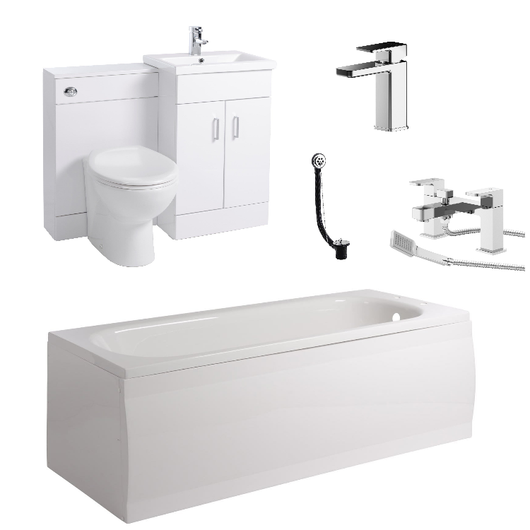  Nova 1500 Complete Vanity Bathroom Suite