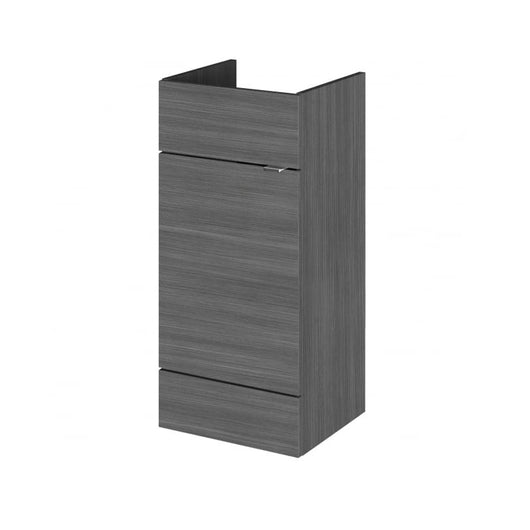  Hudson Reed Fusion 400mm Vanity Unit - Anthracite Woodgrain