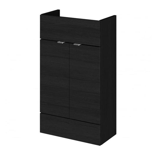  Hudson Reed Fusion 500mm Vanity Unit - Compact - Charcoal Black