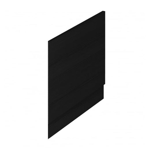  Hudson Reed Fusion 700mm Bath End Panel & Plinth - Charcoal Black