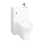 Mayford 500mm Toilet and Basin Combination Unit - White