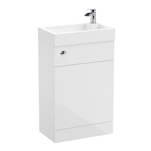  Mayford 500mm Toilet and Basin Combination Unit - White