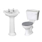 Bayswater Porchester 4 Piece 500mm Traditional Bathroom Suite