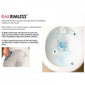 RAK Resort Mini Rimless Close Coupled Toilet & Soft Close Seat - 600mm Short Projection