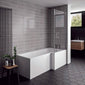 Nova 1600 L Shaped Complete Shower Bathroom Suite