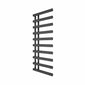 Reina Grace Vertical Steel Heated Towel Rail 1140 x 500 - Anthracite - welovecouk