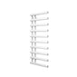 Reina Grace Vertical Steel Heated Towel Rail 1140 x 500 - White - welovecouk