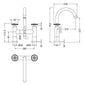 Hudson Reed Revolution Industrial Bath Shower Mixer Tap