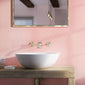 Showerwall Acrylic 900mm x 2400mm Panel - Scallop Blush