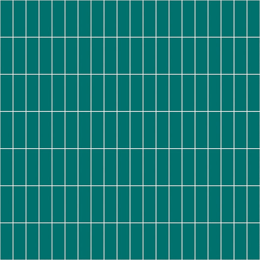  Showerwall Acrylic 1200mm x 2400mm Panel - Vertical Tile Teal