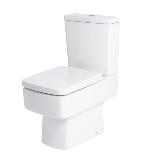  Serene Close Coupled Toilet & Seat - Space Saver