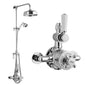 Twin Thermostatic Shower Valve & Kit