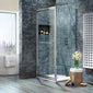 ShowerWorx Ocean 800mm Infold Shower Enclosure - 8mm Glass