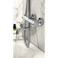 Solar Exposed Rigid Riser Thermostatic Shower Set C/W Bath Filler - Chrome