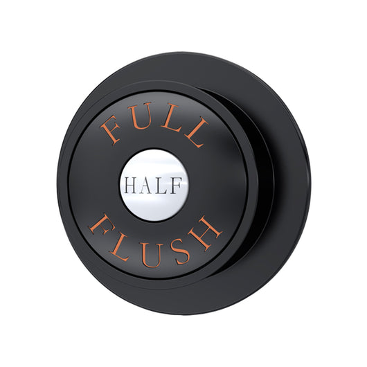  Hudson Reed Black Dual Flush Button - Black