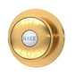 Hudson Reed Brushed Brass Dual Flush Button - Brushed Brass