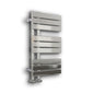 Hamilton 824 x 500mm Chrome Designer Towel Rail