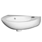Round Wall Hung Cloakroom Basin 450mm Wide - welovecouk