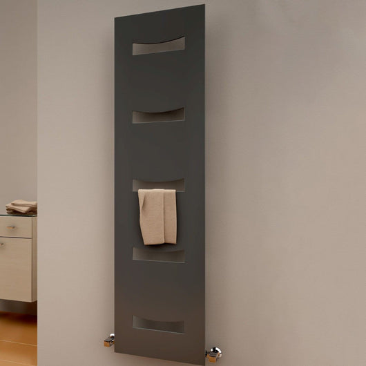  Reina Ancora Designer Vertical Radiator 1800 x 490 White - welovecouk