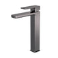 Nuie Windon High-Rise Mono Basin Mixer (No Waste) - Brushed Gun Metal