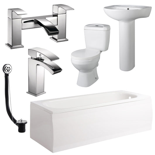  Alpha Aria 1700 Complete Bathroom Suite