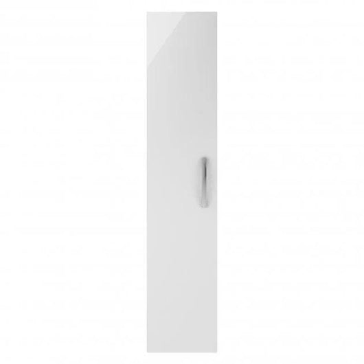  Mantello 300mm Wall Hung 1-Door Tall Unit - White