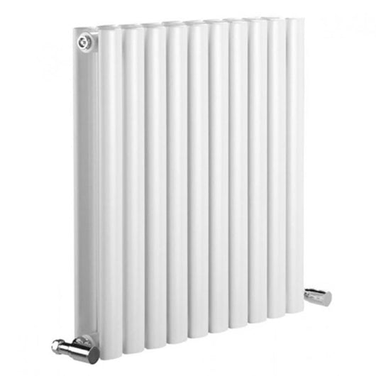  Reina Neva Horizontal Double Radiator 550 x 1180 - White - welovecouk