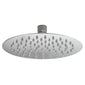 Nuie Round Fixed Shower Head 200mm Diameter - Chrome