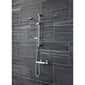 Nuie Thermostatic Bar Shower With Kit - Chrome