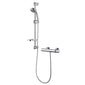 Nuie Thermostatic Bar Shower With Kit - Chrome